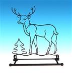 DET3931 Metal Deer Towel Holder